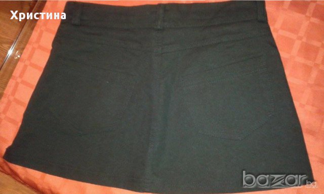 малка черна спортна пола, снимка 2 - Поли - 13127508