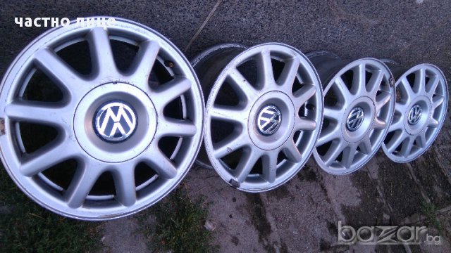 Volkswagen 5Х112 джанти оригинални за Шаран 15 цола, снимка 7 - Гуми и джанти - 15553859