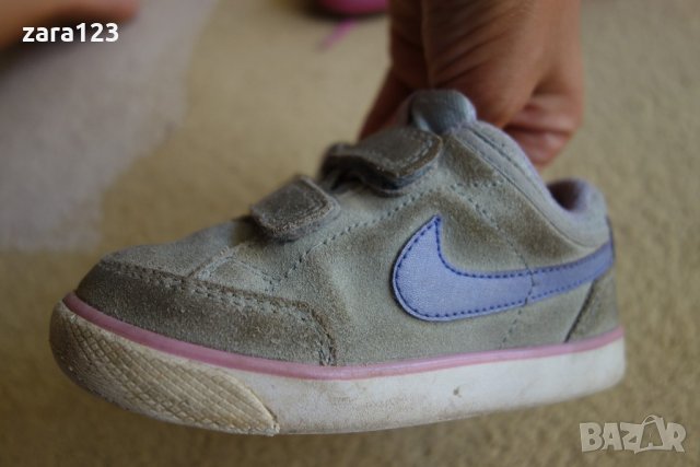 велурени маратонки Nike, 25ти номер, снимка 5 - Детски маратонки - 22016211
