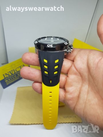 Invicta Venom - Yellow | Инвикта Веном - жълта каишка / чисто нов часовник / 100% оригинален, снимка 13 - Мъжки - 22827405