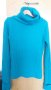 син пуловер, снимка 1 - Блузи с дълъг ръкав и пуловери - 22484072
