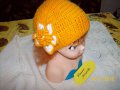 Плетени детски шапки и шалове, снимка 17