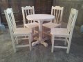 Кръгла маса и столове, снимка 11
