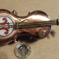Виола цигулка запалка, снимка 1 - Антикварни и старинни предмети - 17424363