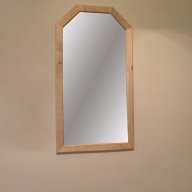 Огледало РЕНИ+закачалка,лак., снимка 4 - Огледала - 15261312