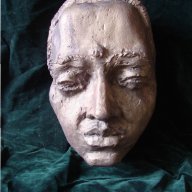 Скулптура женско лице-от социализма!, снимка 2 - Антикварни и старинни предмети - 17953372