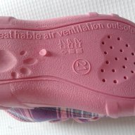 Детски пантофки от памучен текстил с дишаща подметка, снимка 2 - Бебешки обувки - 9856446