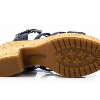 ПРОМО 🍊 TIMBERLAND 🍊 Дамски тъмносини сандали от ест. кожа № 37 & 39 нови с кутия, снимка 7 - Сандали - 25015606