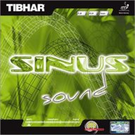 гуми за тенис на маса Tibhar SINUS SOUND нови, снимка 1 - Тенис - 10794710