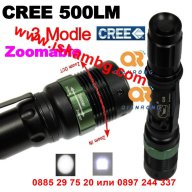 Мощен фенер ( ПРОЖЕКТОР ) POWER STYLE с CREE LED,500 lm, Police, снимка 4 - Екипировка - 12392141