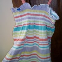 Лот дънки H&M и нова рокля, размер 86, снимка 7 - Бебешки рокли - 25837311