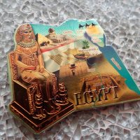 метален магнит с богиня от Кайро, снимка 1 - Колекции - 21129736