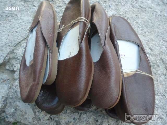 чехли от армията, естествена кожа, снимка 1