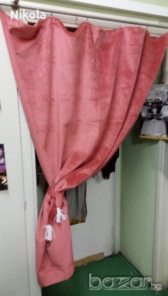 Завеса плюш плътна 148/173см , плътно перде, снимка 1