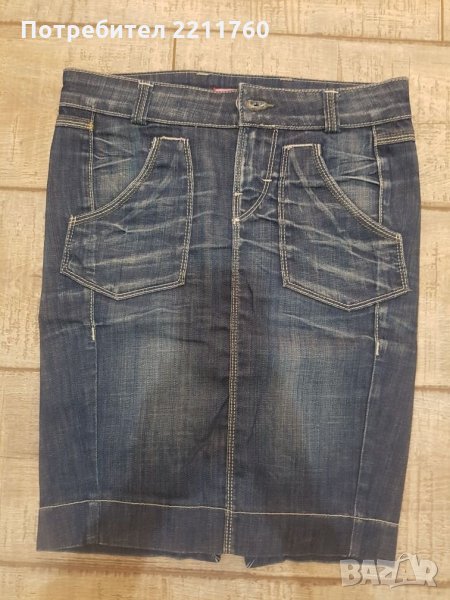 Дънкови поли Fornarina, Bershka, снимка 1