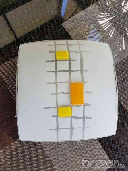 лампа с жълто и оранжаво 2броя, снимка 1