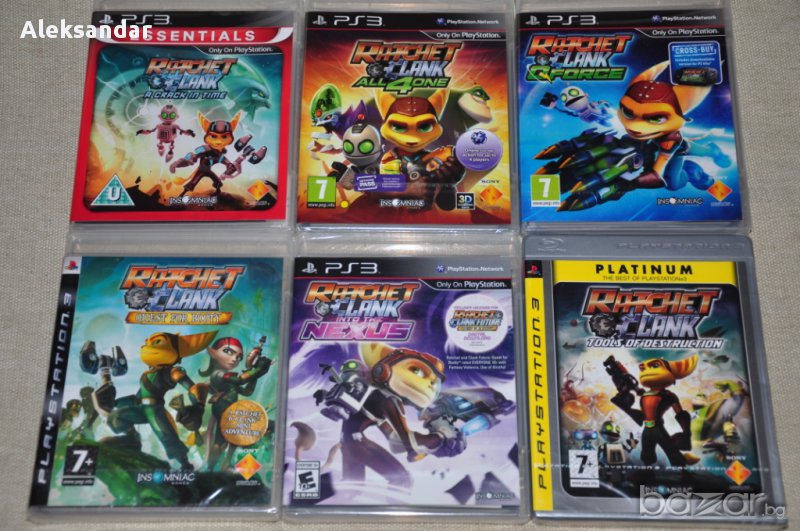 Нови.игри.ratchet & Clank Platinum & Collection,nexus (2013) ps3, снимка 1