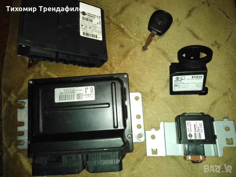 Nissan Almera HITACHI 8J MEC32-210 C1 2X21,28550 BN8,5wk4 8593,28591 2f000,5wk4 8647b,28590 c9965,5w, снимка 1