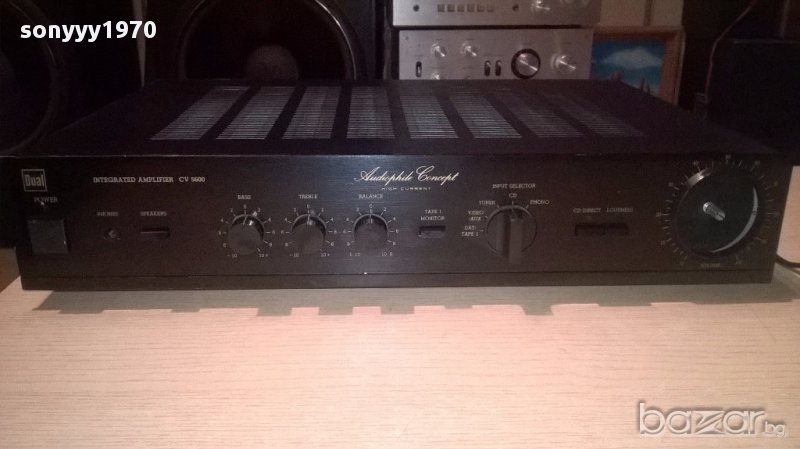 ПОРЪЧАН-Dual cv5600 audiophile concept high current-w.germany-за ремонт, снимка 1
