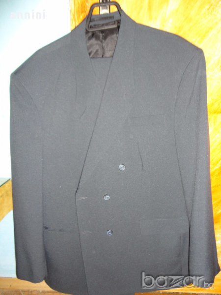  нов мъжки костюм със 2 бр панталони  сив 54/115/68 раз, снимка 1