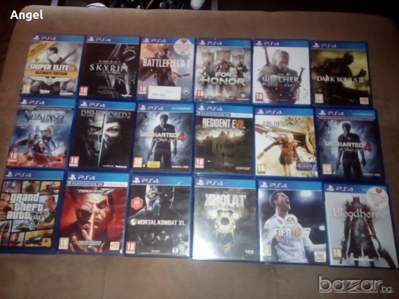 Над 50бр. Ps4  игри , снимка 1
