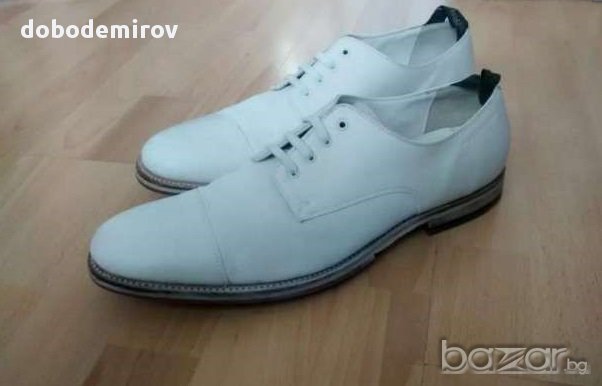 Кожени бели обувки G Star Raw, оригинал, снимка 1