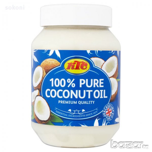 100%кокосово масло 500мл / KTC Coconut Oil 500ml, снимка 1