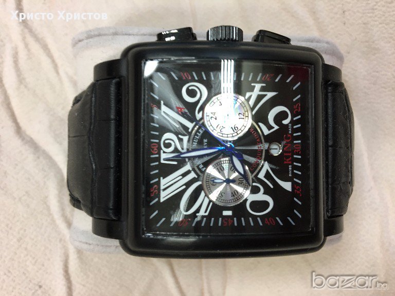 Часовник Franck Muller 'King' Conquistador Cortez Chronograph клас ААА+ , снимка 1