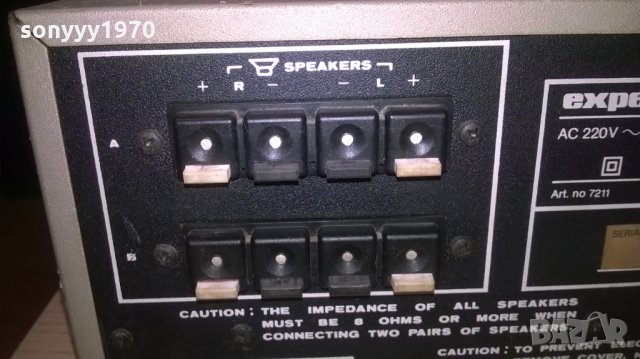 expert ta-930 stereo receiver pro sound-made in japan-внос швеция, снимка 13 - Ресийвъри, усилватели, смесителни пултове - 25742132