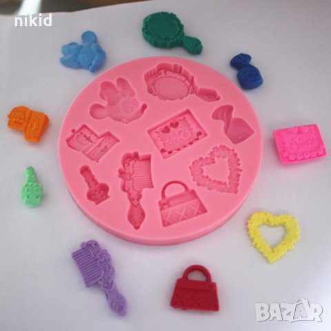 Мини Маус мода модни Аксесоари мода силиконов молд форма декорация украса фондан торта шоколад гипс