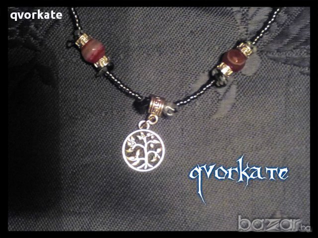Колие Дърво, снимка 2 - Колиета, медальони, синджири - 14080280