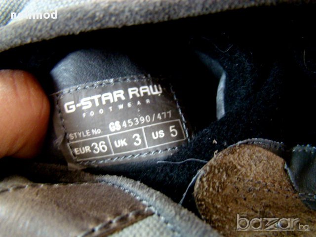 G - STAR RAW оригинал Разпродажба  намалени на 75,00 лв. 36-37 номер , UNISEX, снимка 8 - Дамски боти - 16315033