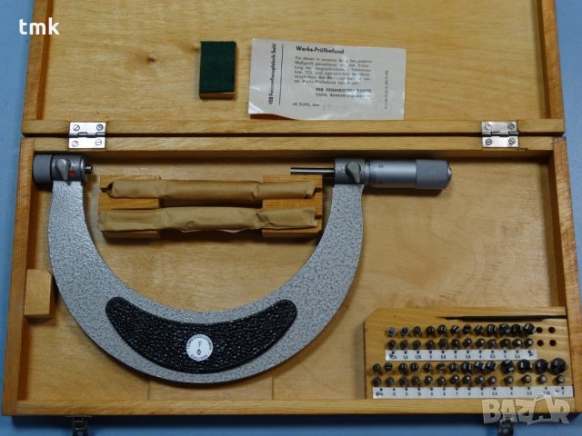 Резбомер микрометър 125-150 mm, снимка 3 - Други инструменти - 22261674