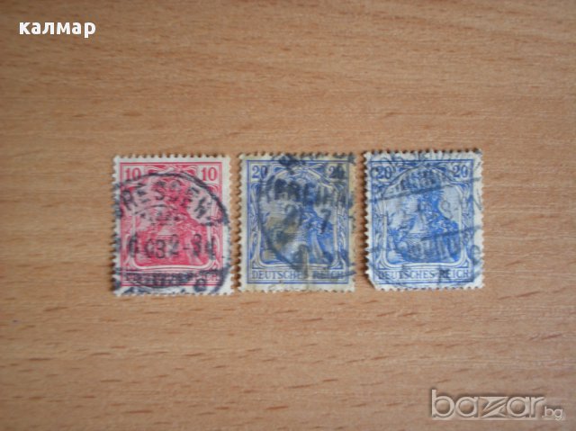 редки германски и австрийски пощенски марки