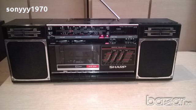 sharp gf-320-внос швеицария, снимка 5 - Ресийвъри, усилватели, смесителни пултове - 18446552