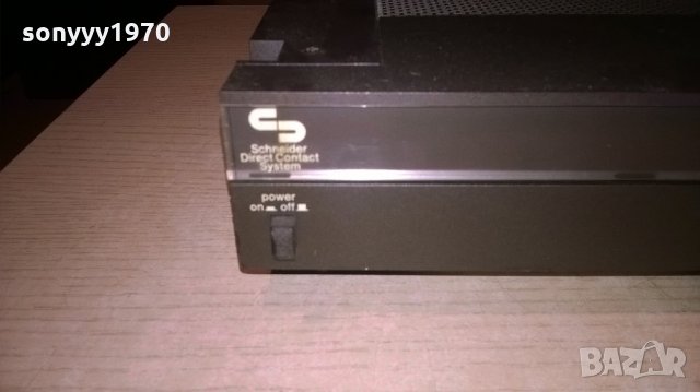 schneider dcs8025ma hifi stero main amplifier-west germany, снимка 5 - Ресийвъри, усилватели, смесителни пултове - 22092653