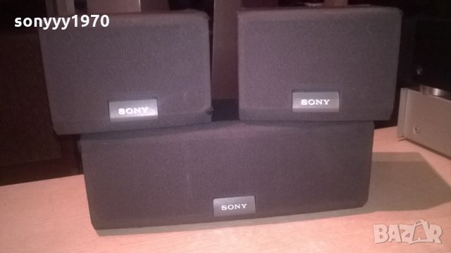 sony 3x100w/8ohm-център+2бр тонколони-внос швеицария, снимка 6 - Тонколони - 23869537
