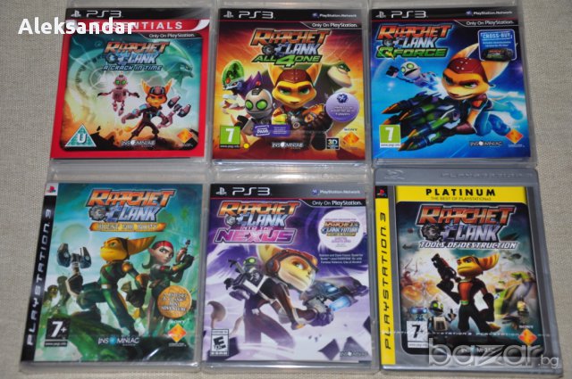 Нови.игри.ratchet & Clank Platinum & Collection,nexus (2013) ps3