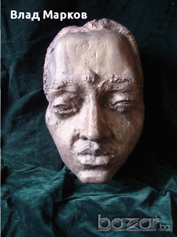 Скулптура женско лице-от социализма!, снимка 2 - Антикварни и старинни предмети - 17953372