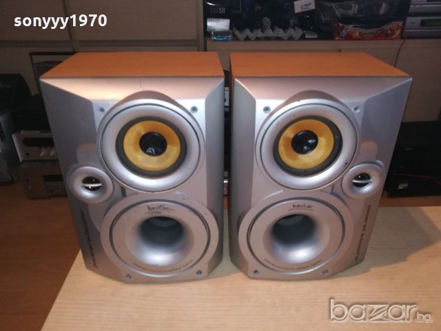 kevlar 3way-with subwoofer-a3500-2x90w/6ohm-внос франция, снимка 12 - Тонколони - 20775417