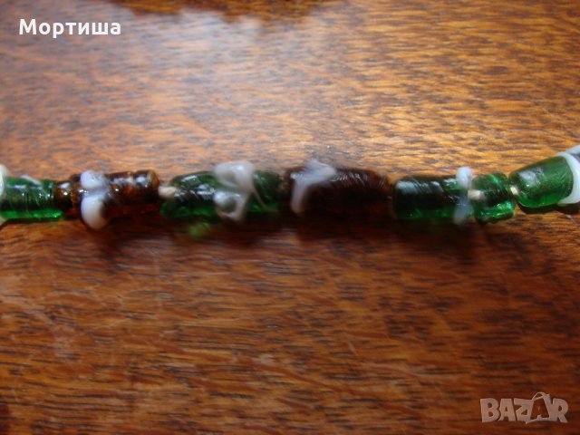  Мурано великолепна огърлица  НАМАЛЕНИЕ , снимка 7 - Колиета, медальони, синджири - 21978080