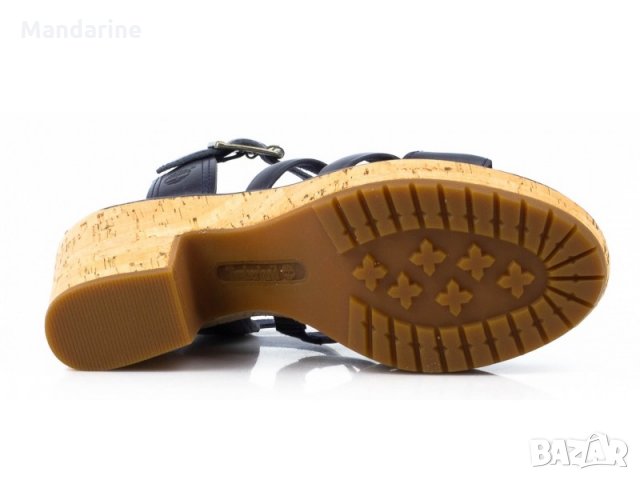 ПРОМО 🍊 TIMBERLAND 🍊 Дамски тъмносини сандали от ест. кожа № 37 & 39 нови с кутия, снимка 7 - Сандали - 25015606