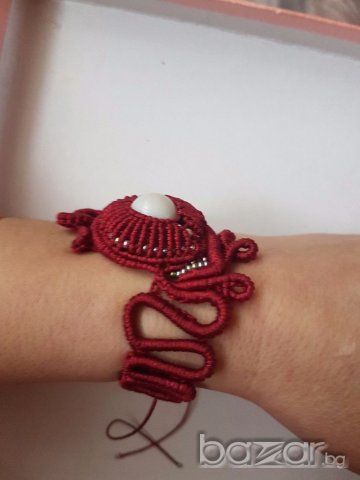 Гривна ръчна изработка, снимка 3 - Гривни - 20082990