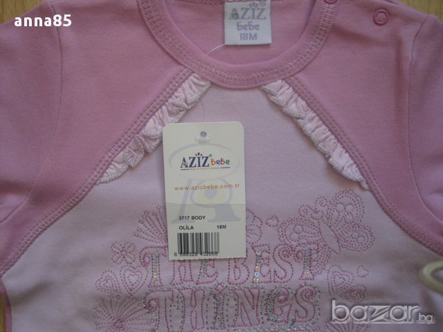  Нова блуза " Азис Бебе ", снимка 2 - Бебешки блузки - 8002591