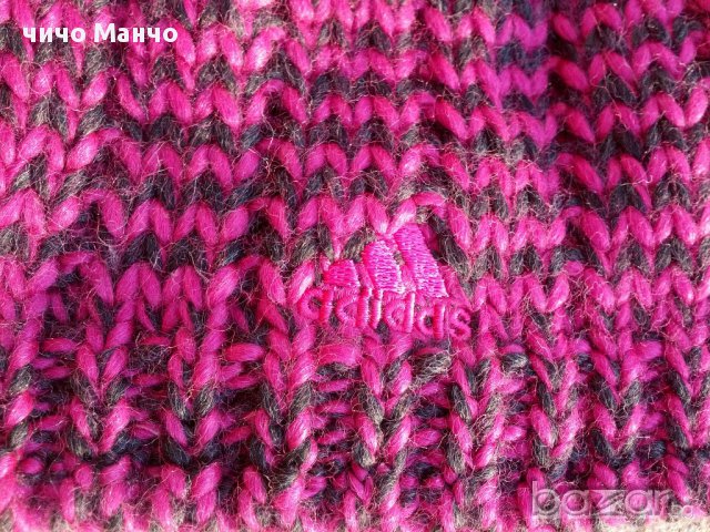 НОВА! ADIDAS вълнена шапка с помпон, снимка 4 - Шапки - 11653037