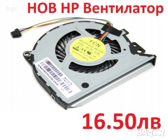 НОВ Вентилатор за HP Pavilion ENVY X360 13-A 15-U 15-U011DX 15-U110 776213-001 779598-001 776215-001, снимка 3 - Части за лаптопи - 24328908