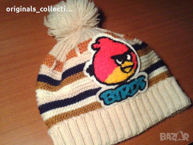 Зимна шапчица Angry Birds, снимка 1 - Шапки, шалове и ръкавици - 23691971