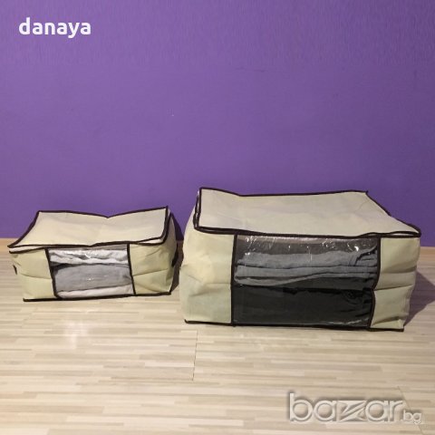 297 Органайзер калъф за съхранение на дрехи с цип и дръжки, снимка 6 - Други - 20793205