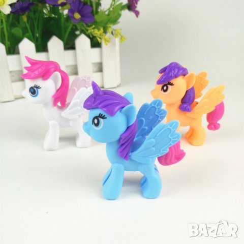 My Little Pony - Пони играчки от популярното филмче , снимка 5 - Кукли - 23630017