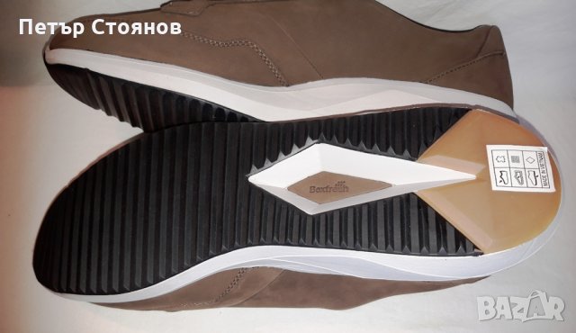 Мъжки спортно-елегантни обувки от естествен набук BOXFRESH №46, снимка 11 - Спортно елегантни обувки - 24335750